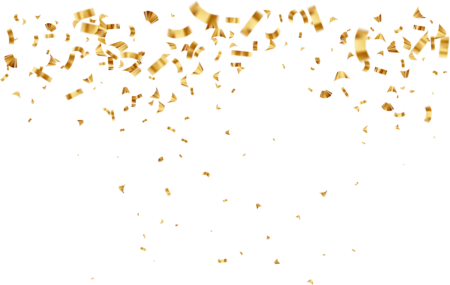 Gold Party Confetti